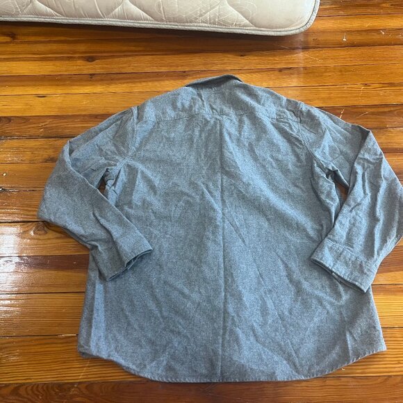 NFL Dallas Cowboys x Darius Rucker Pearl Snap Button Up Shirt Gray Men's Size L - Picture 6 of 8